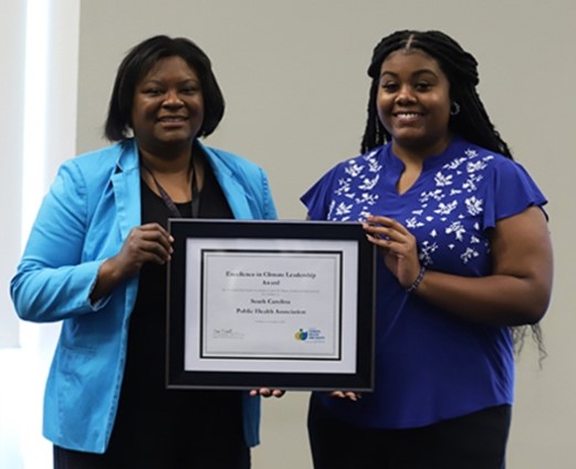 SCPHA recognized during APHA 2025 Excellence in Climate Leadership Awards 