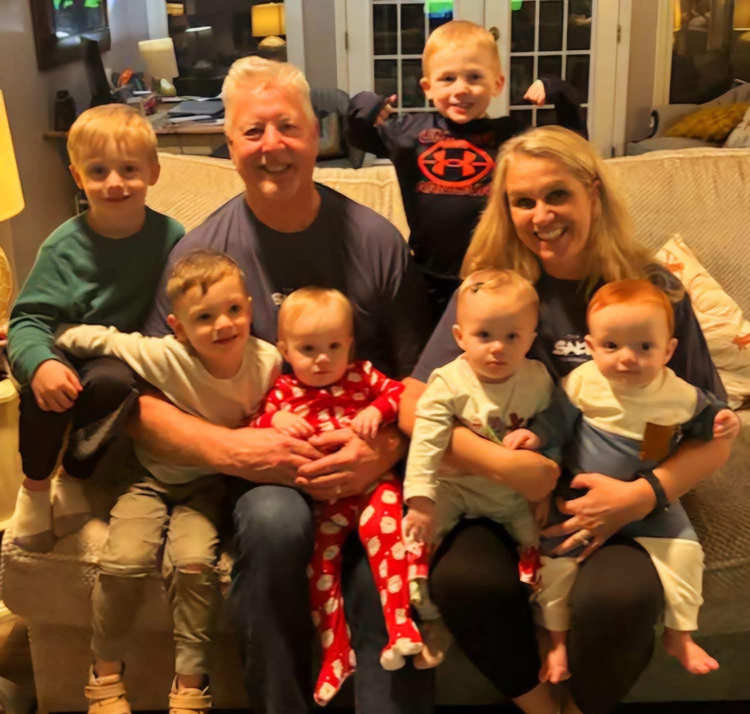SCPHA Executive Director Jessica Seel with her family, including  husband and grandchildren